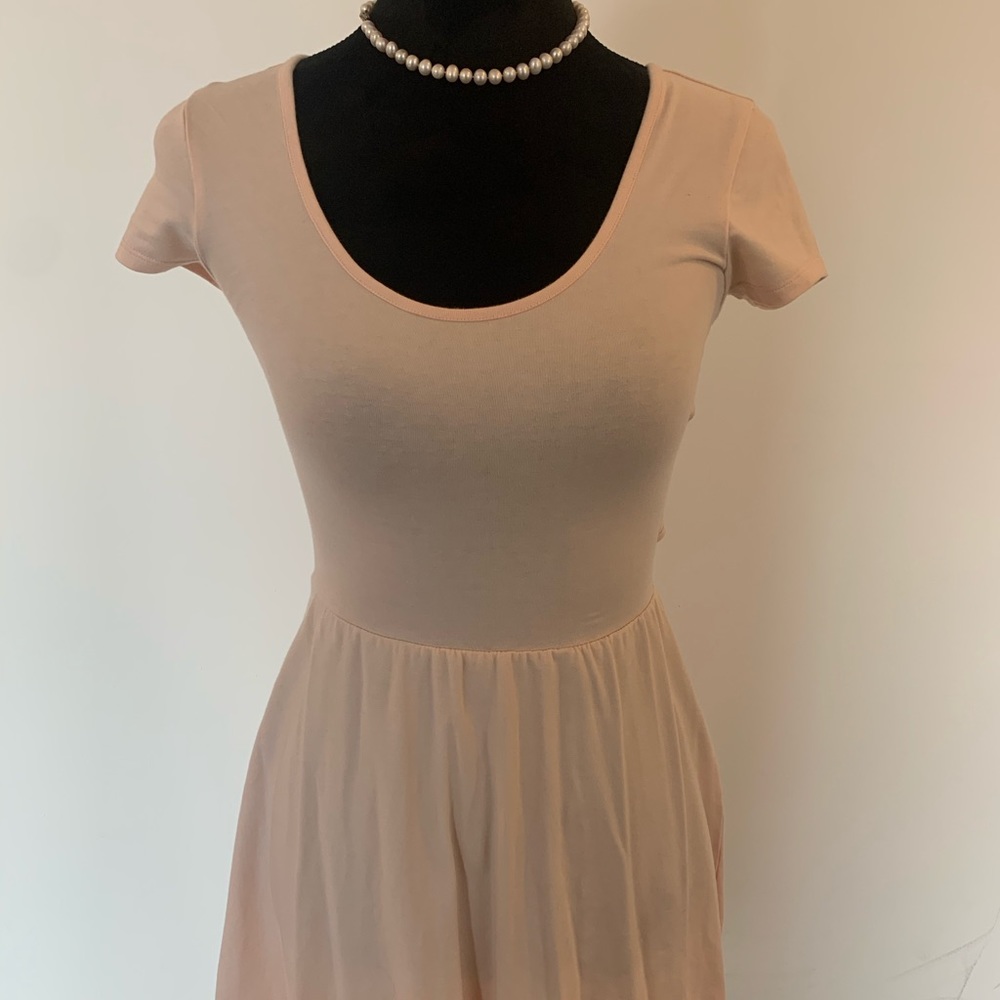 Forever 21 cream dress